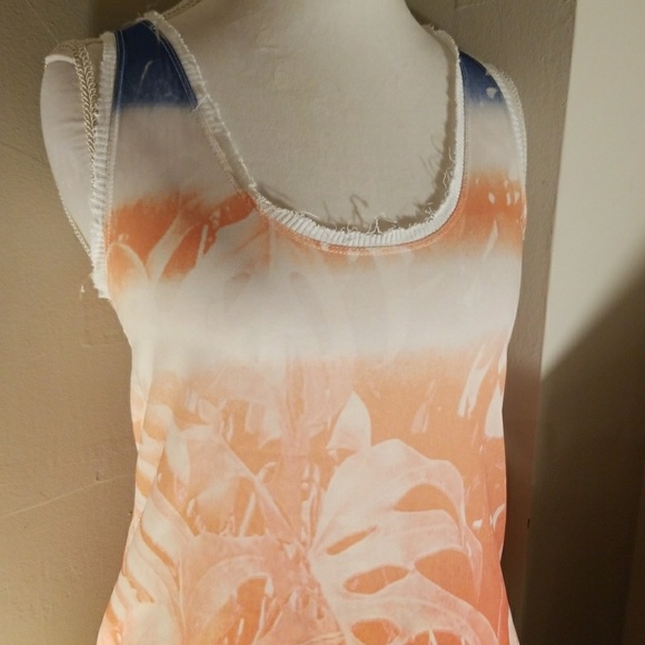 Zara Raw Hem Tank - Picture 2 of 8